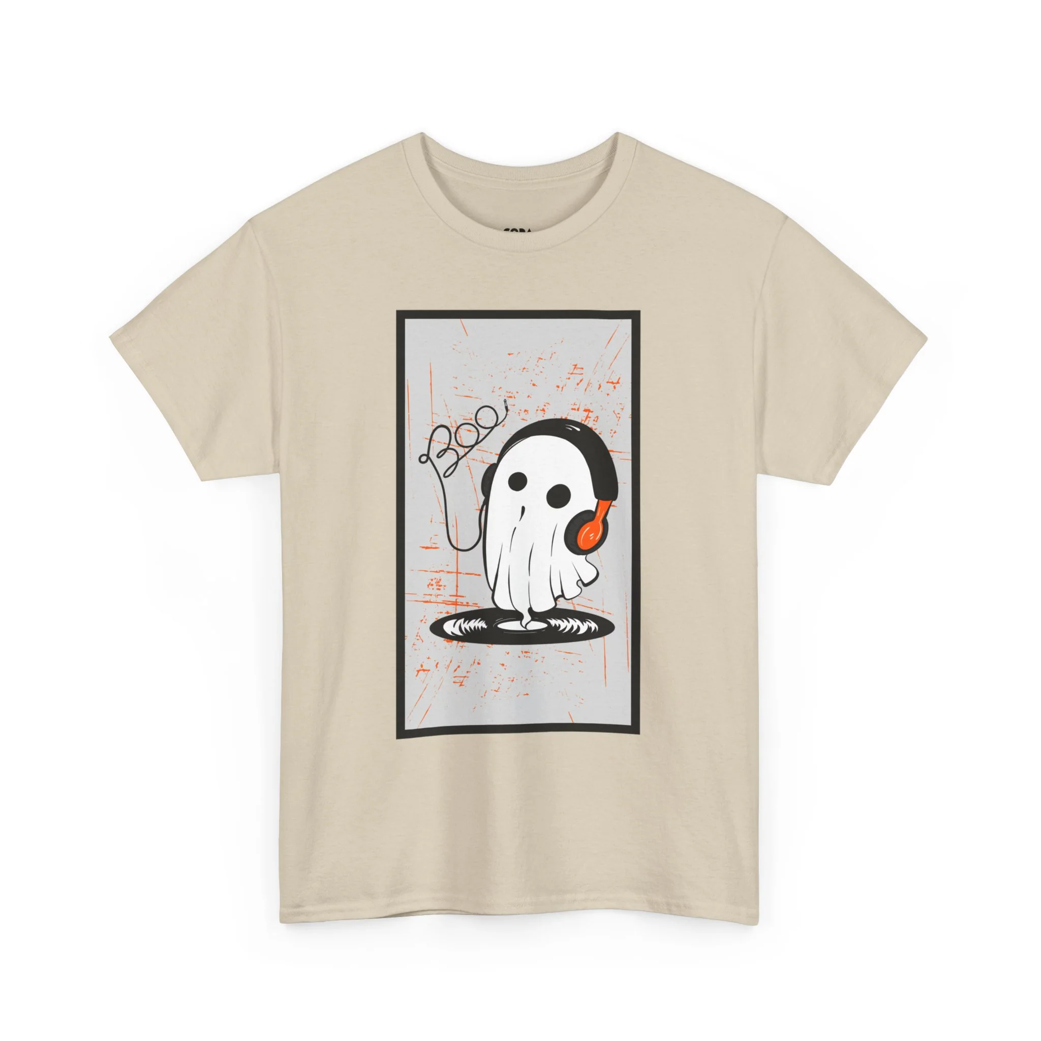 'Vinyl Ghost' Men's T-Shirt - Image 33