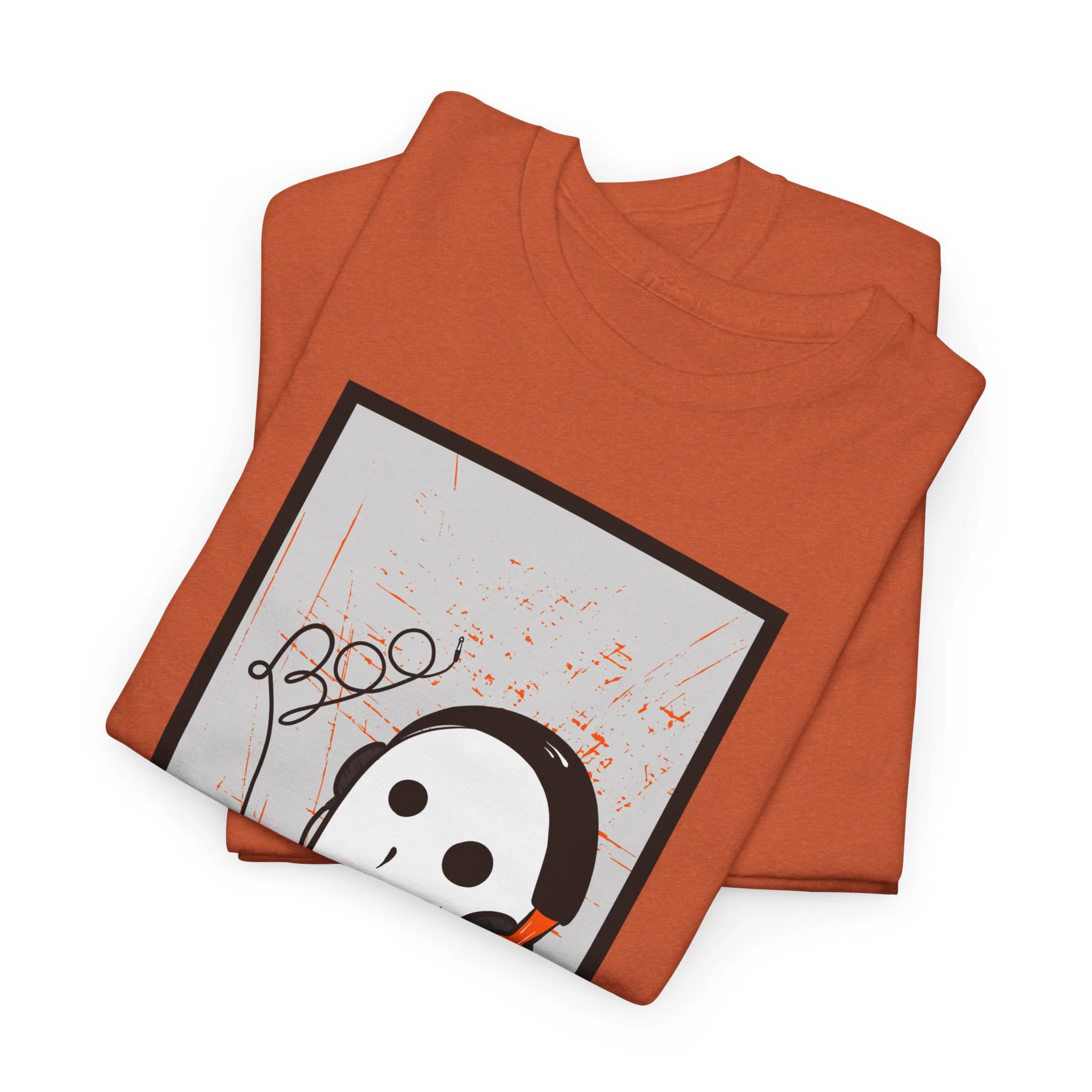 'Vinyl Ghost' Men's T-Shirt - Image 4