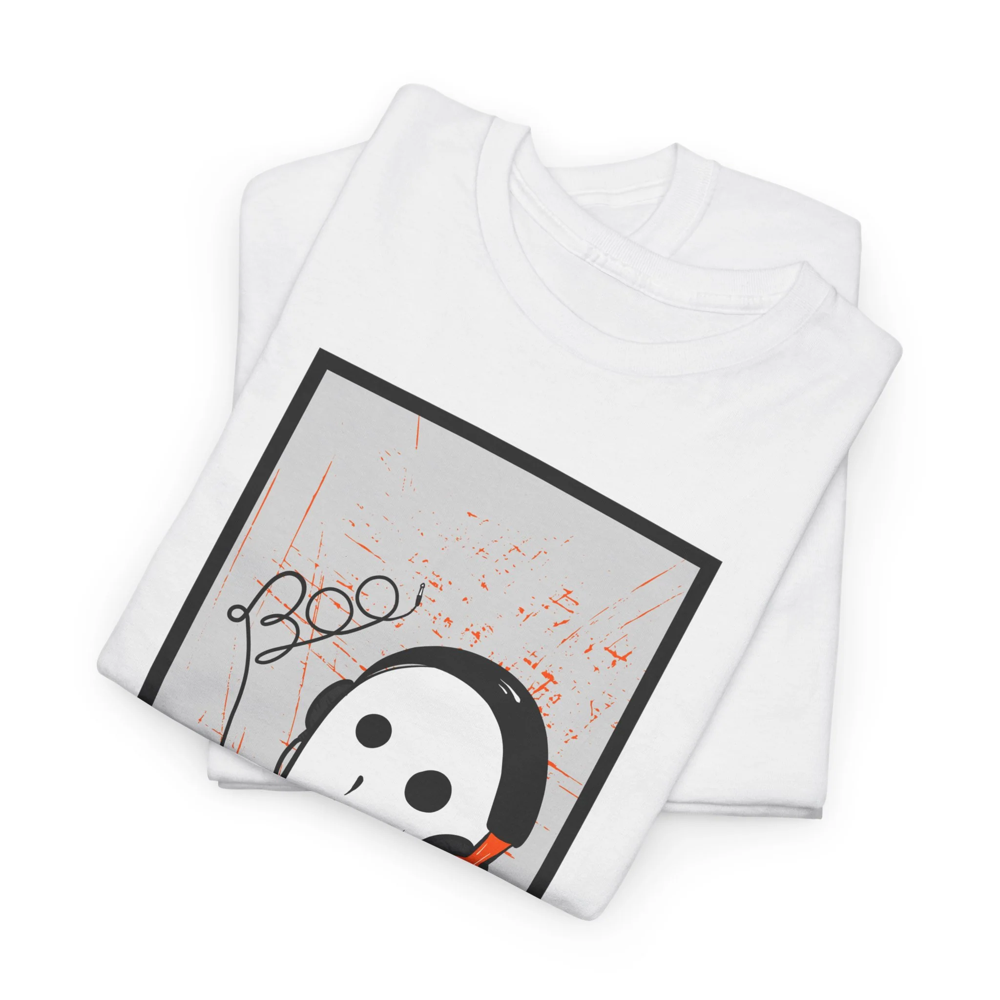 'Vinyl Ghost' Men's T-Shirt - Image 44