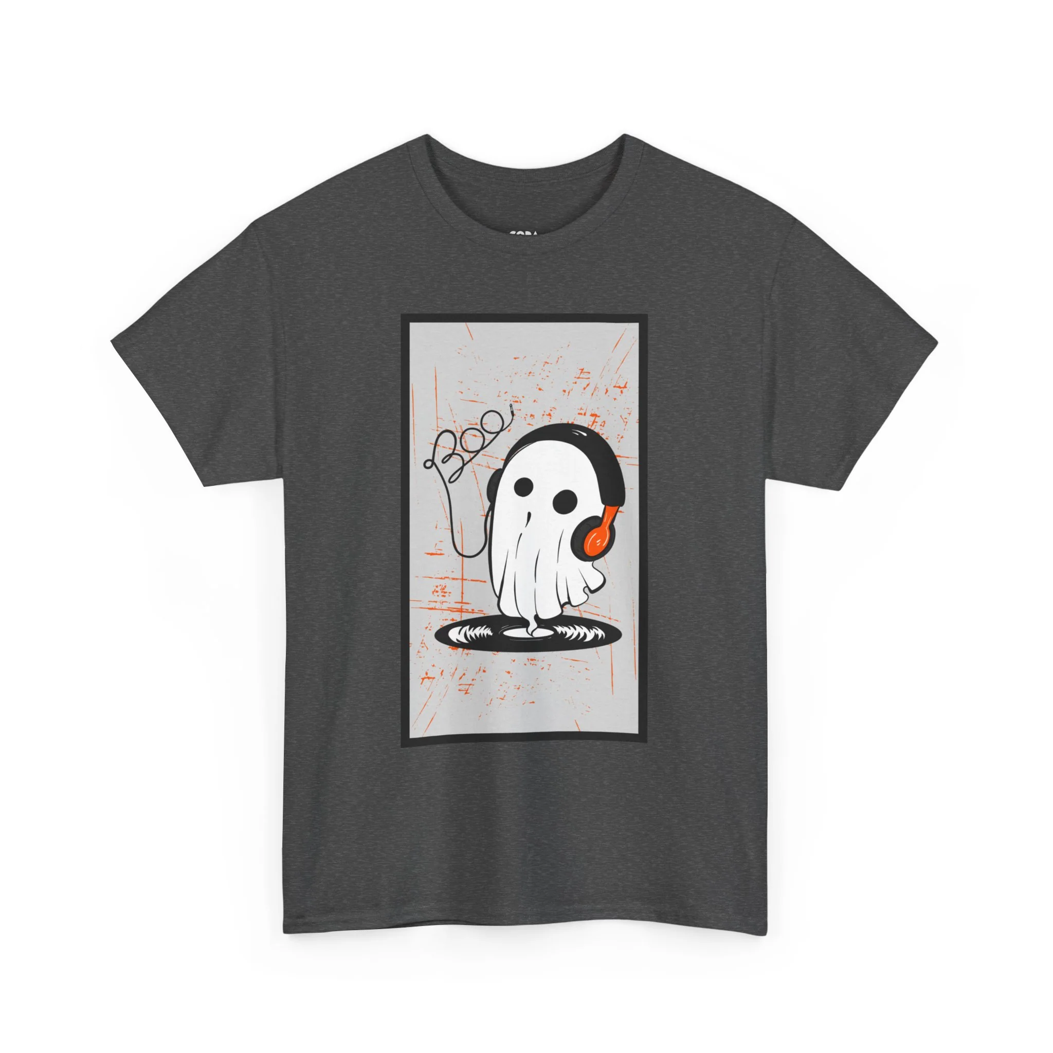 'Vinyl Ghost' Men's T-Shirt - Image 9