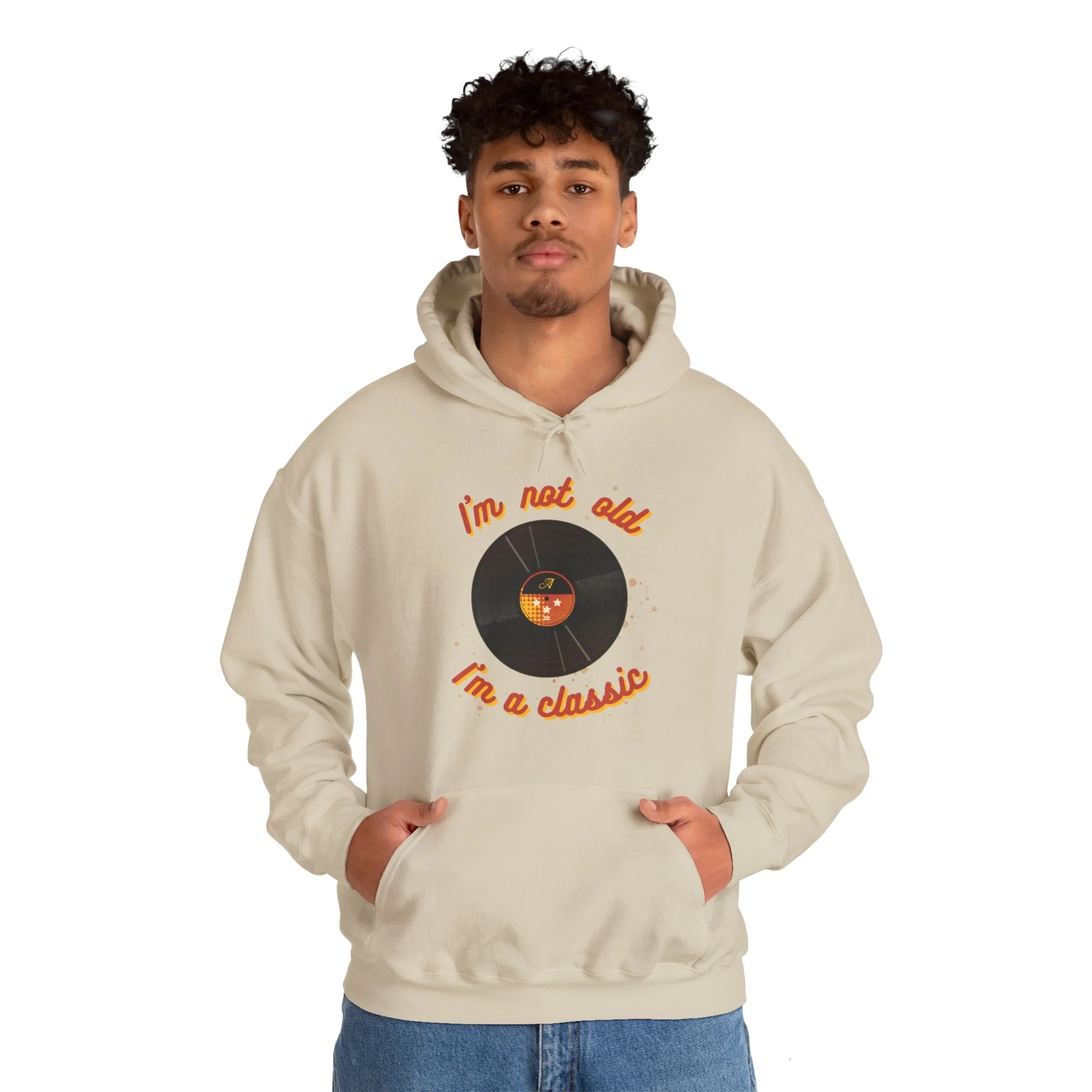'I'm Not Old, I'm a Classic' Men's Hoodie - Image 6