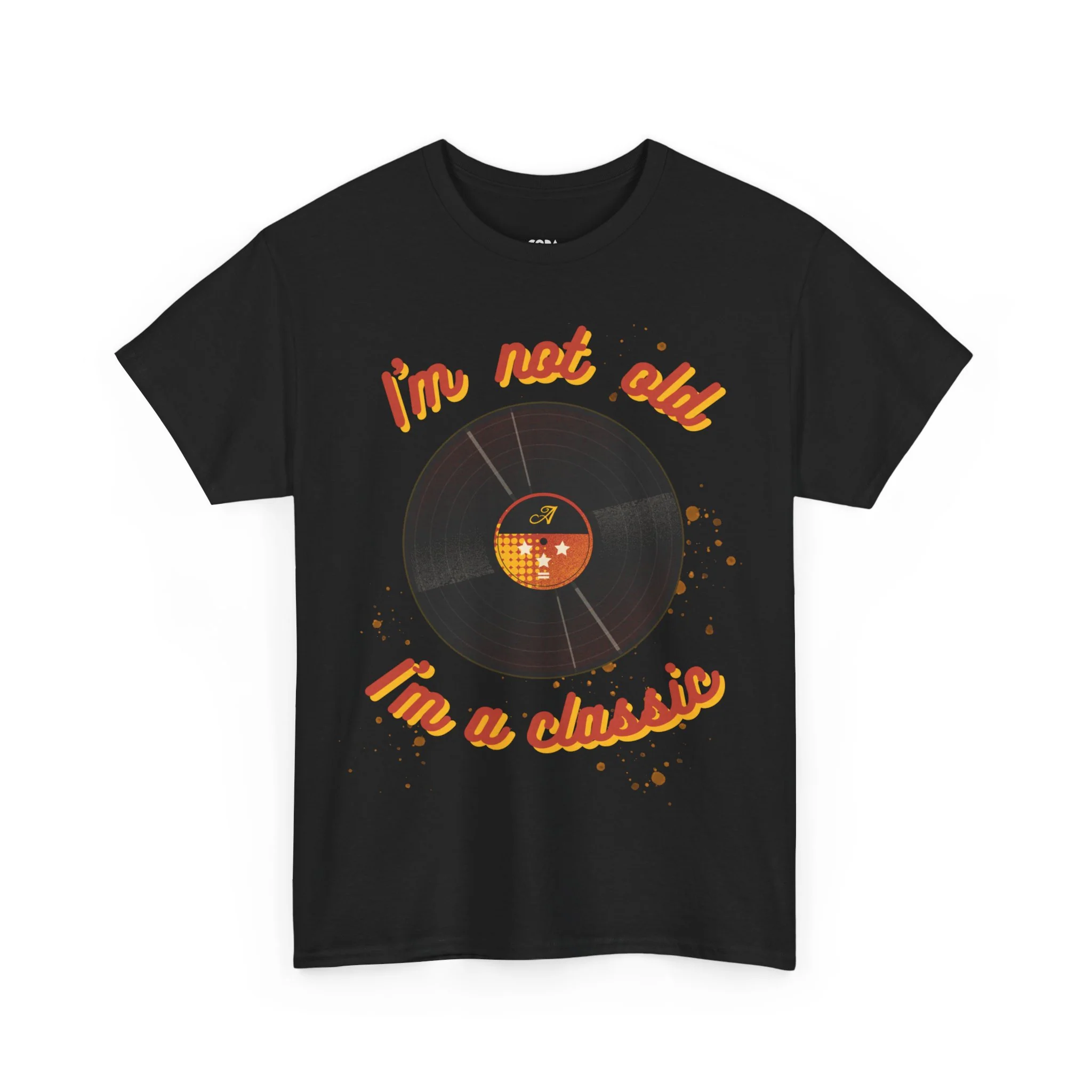 'I'm Not Old, I'm a Classic' Men's Vinyl Record T-Shirt - Image 36