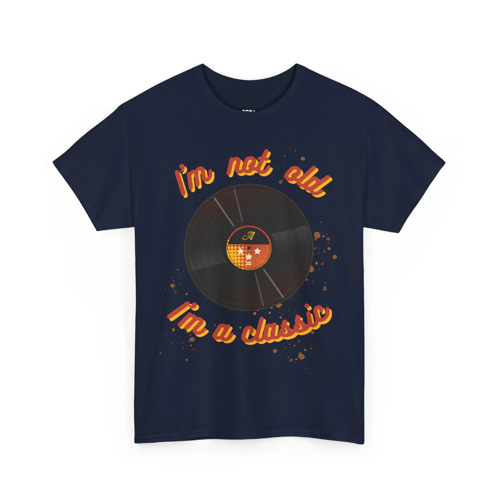 'I'm Not Old, I'm a Classic' Men's Vinyl Record T-Shirt - Image 43