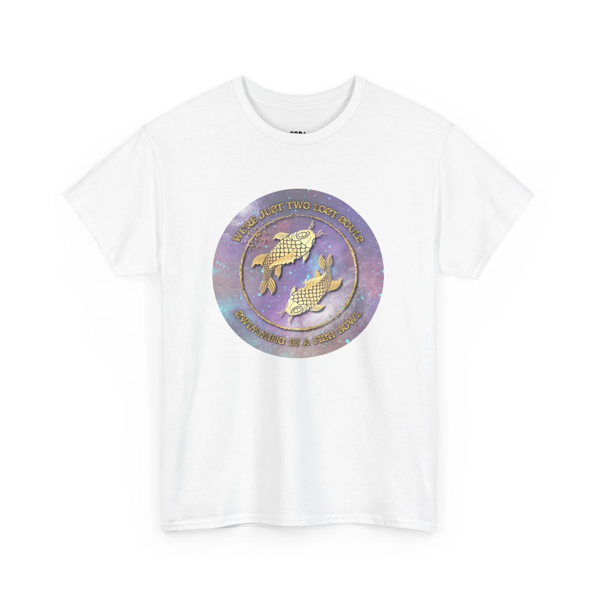 'Lost Souls' Celestial Fish Lyric T-Shirt - Image 10
