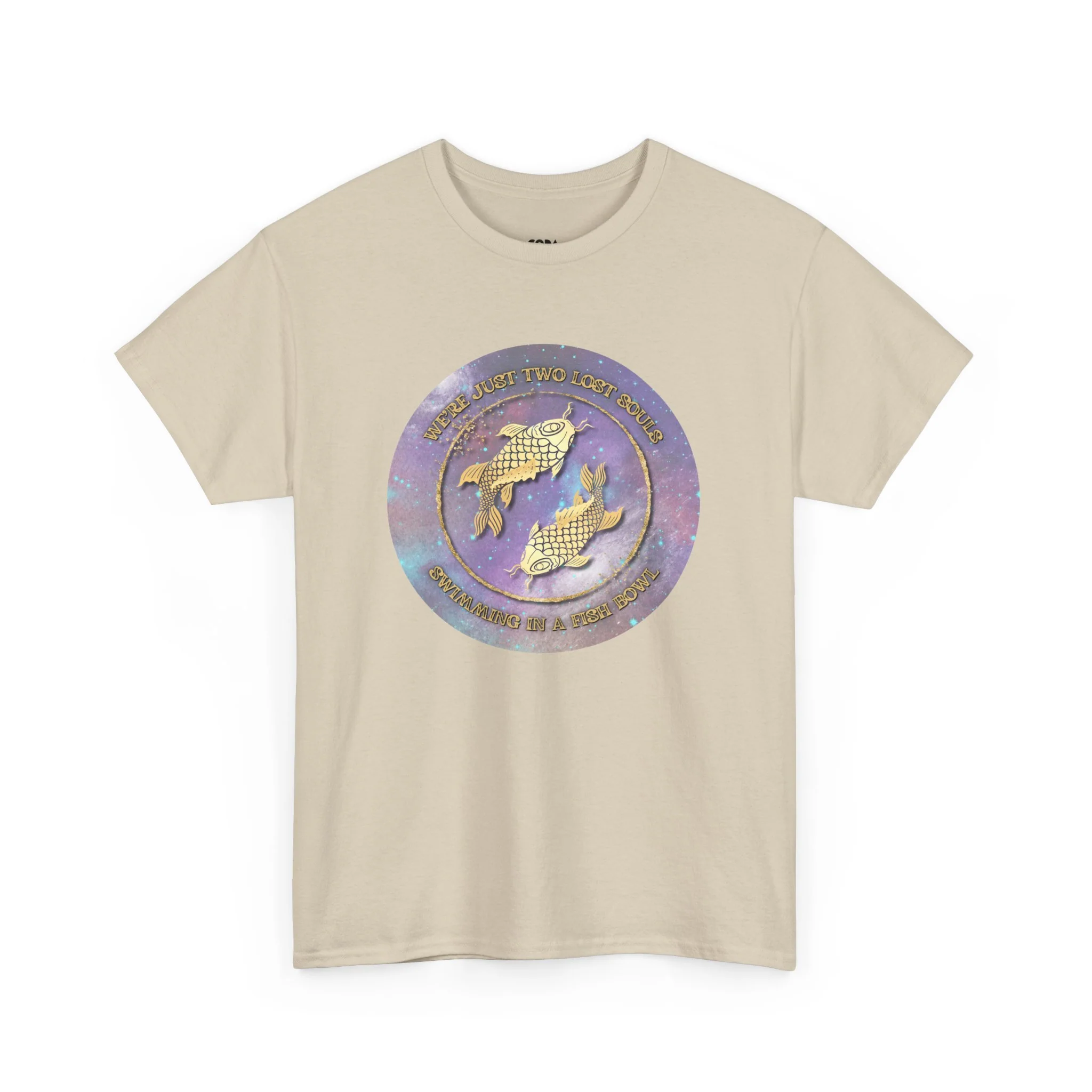'Lost Souls' Celestial Fish Lyric T-Shirt - Image 28