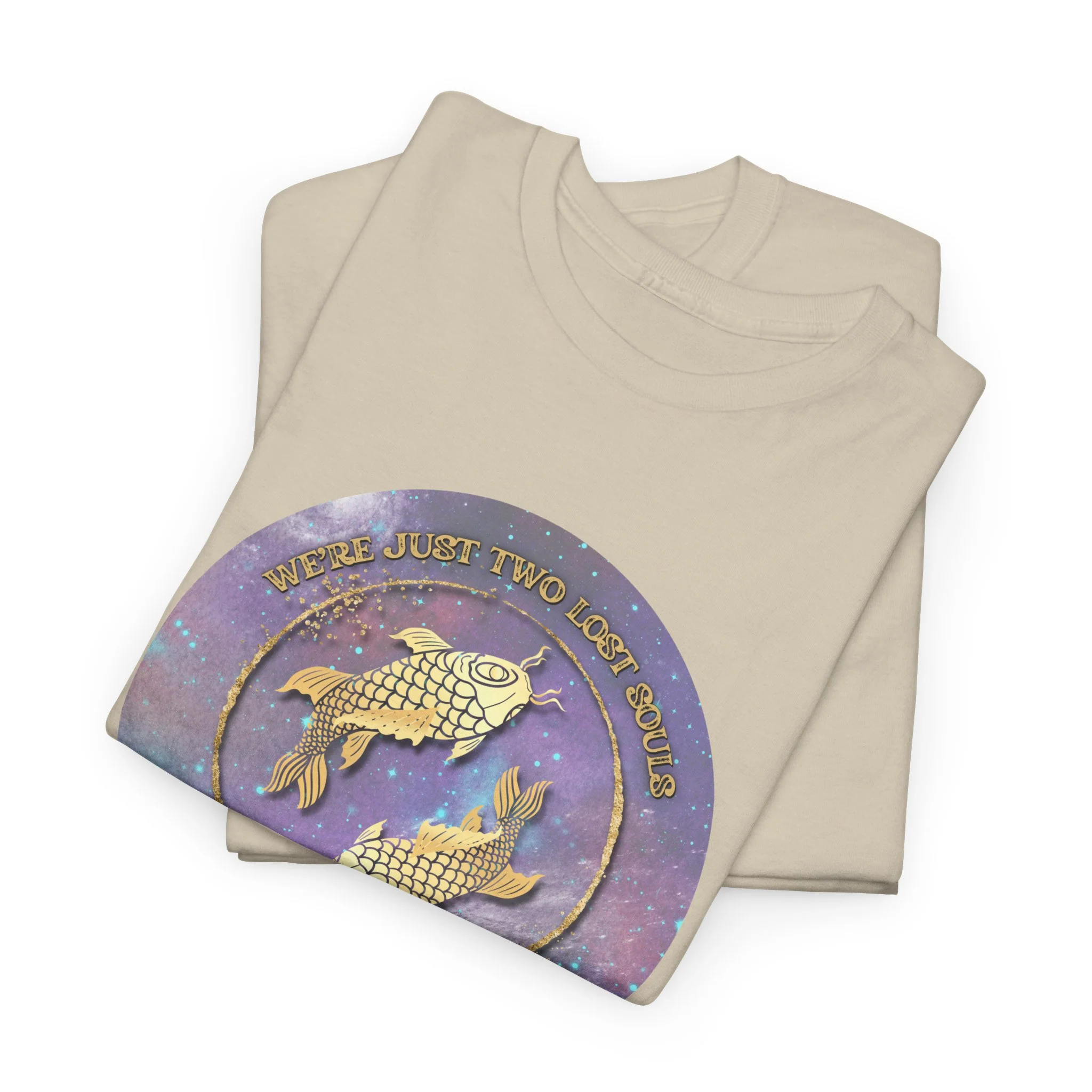 'Lost Souls' Celestial Fish Lyric T-Shirt - Image 30