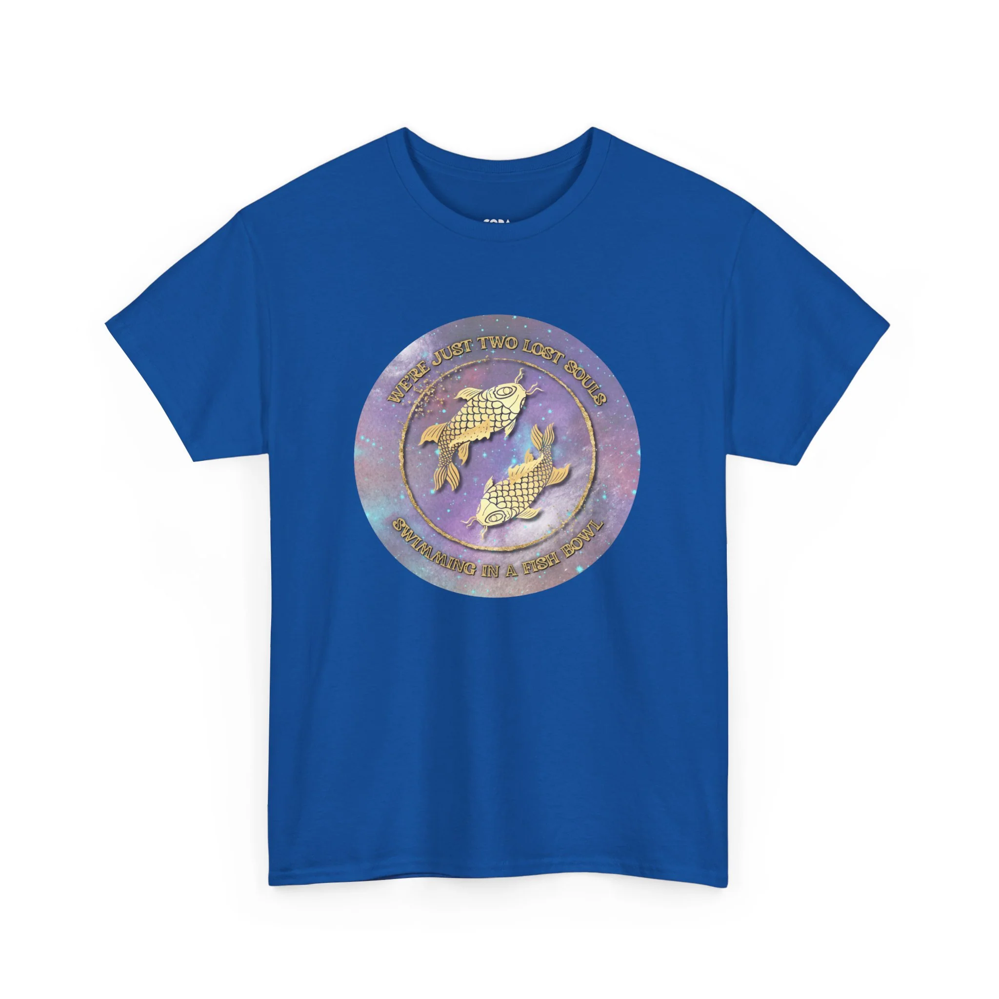 'Lost Souls' Celestial Fish Lyric T-Shirt - Image 73