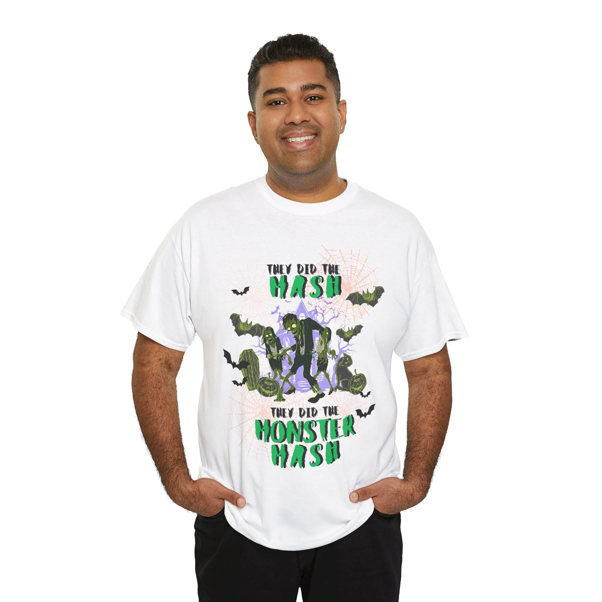 'Monster Mash' Men's T-Shirt - Image 34