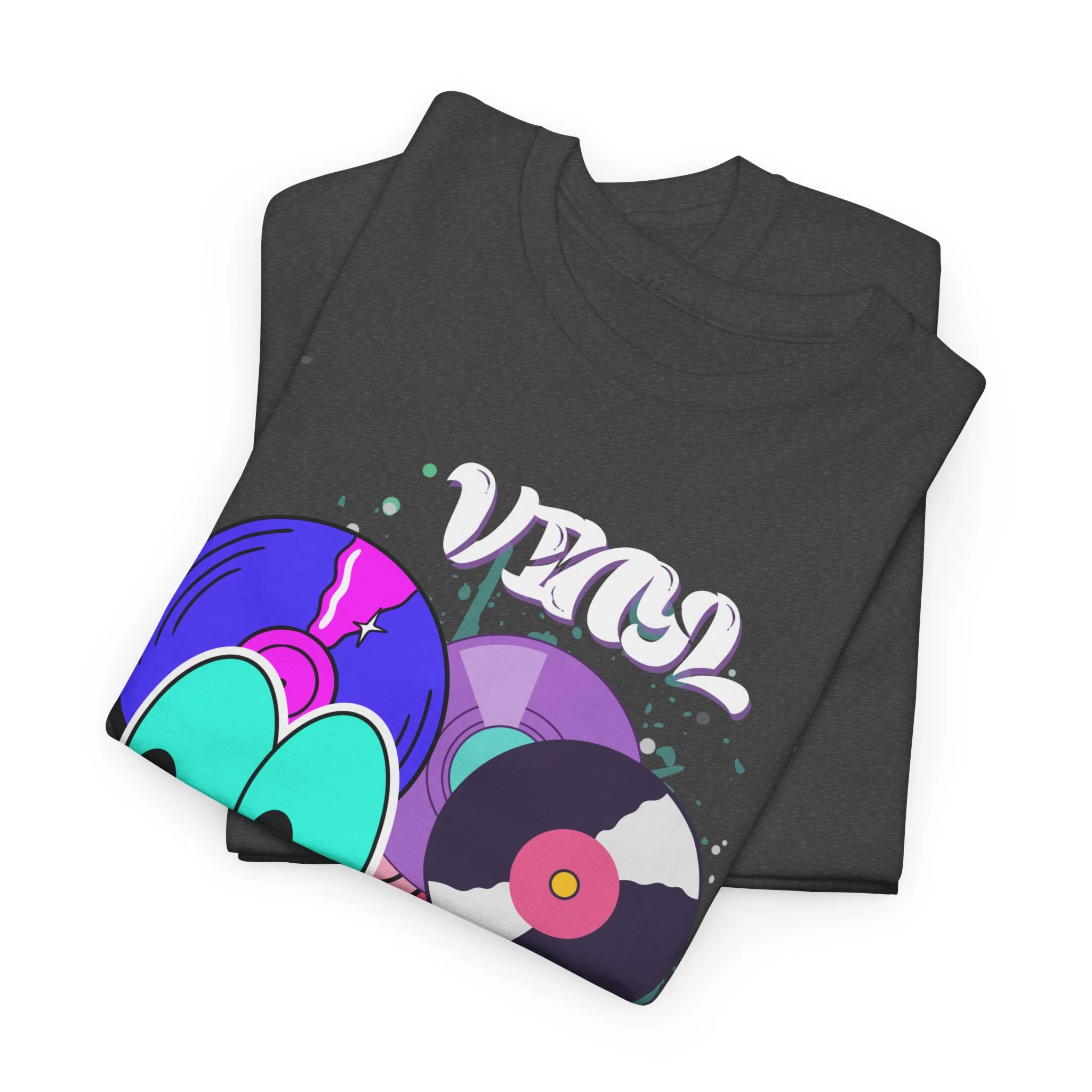 'Vinyl Is Groovy' Men's T-Shirt - Image 3
