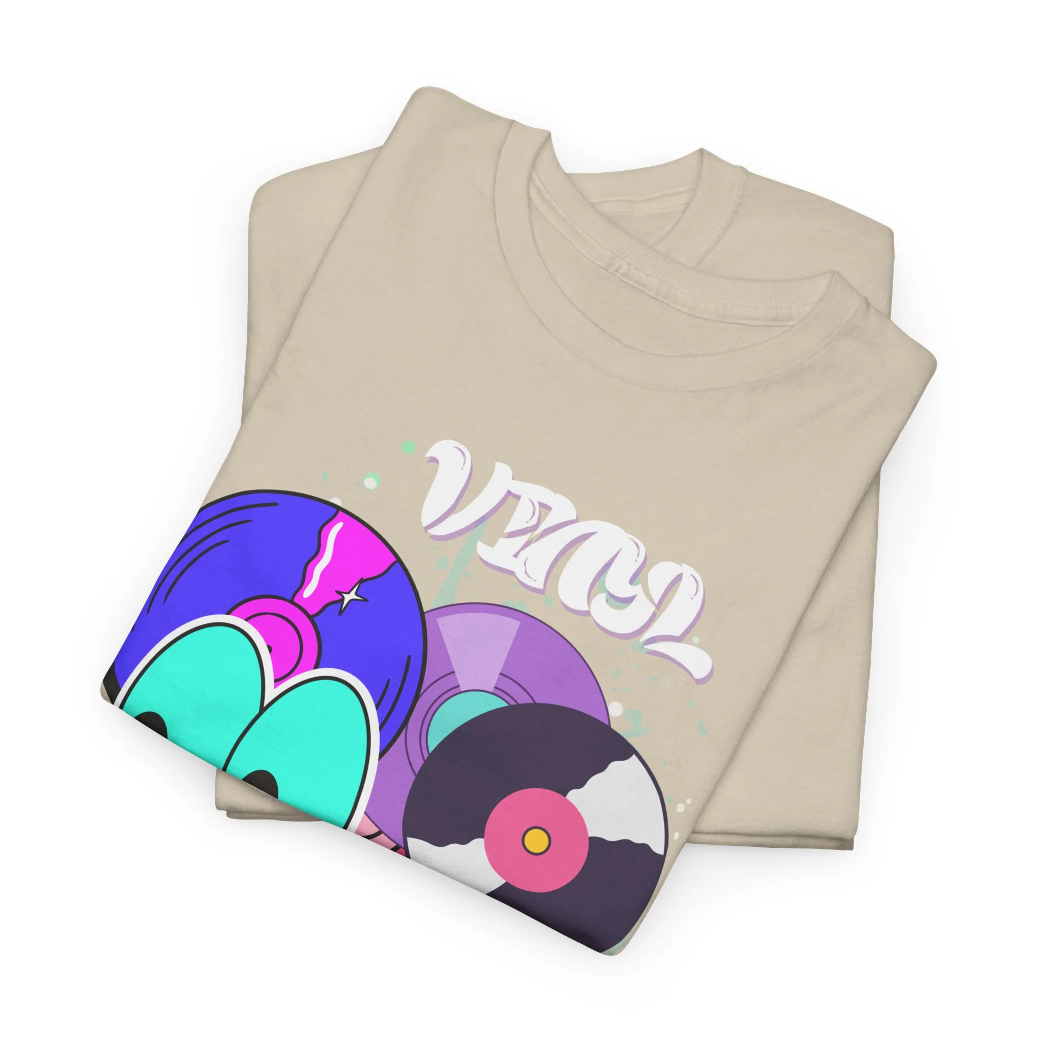 'Vinyl Is Groovy' Men's T-Shirt - Image 31